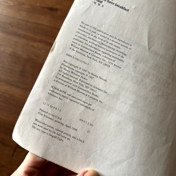 Vintage 1998 We're Making Breakfast For Mother Paperback Book - Picture 2 of 9